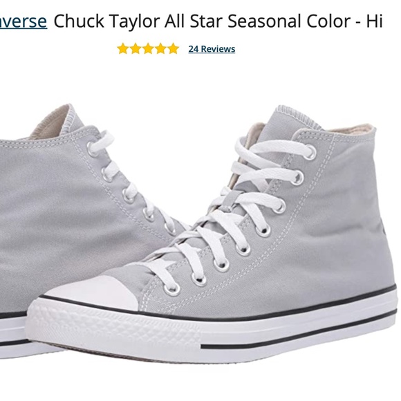 light gray chuck taylors